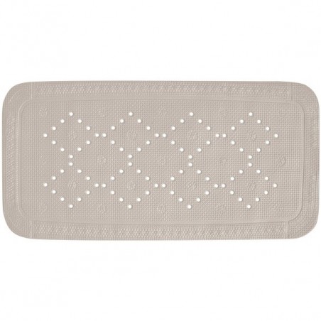 Spirella Tapis Fond de baignoire PVC ALASKA 71x36cm Taupe Spirella