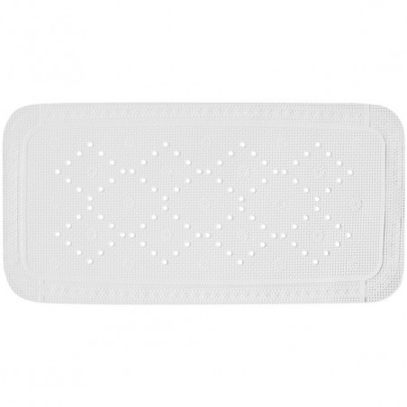 Spirella Tapis de baignoire PVC ALASKA 71x36cm Blanc Neige Spirella