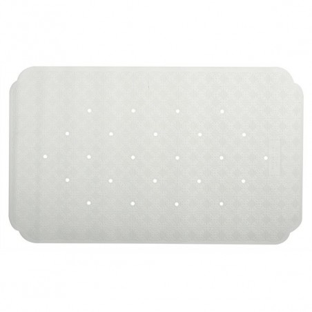 Spirella Tapis Fond de baignoire Caoutchouc RUBY 70x40cm Blanc Spirella