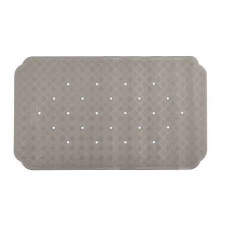 Spirella Tapis Fond de baignoire Caoutchouc RUBY 70x40cm Taupe Spirella