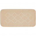 Spirella Tapis Fond de baignoire PVC ALASKA 91x36cm Beige Bahamas Spirella