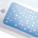 Spirella Tapis Fond de baignoire PVC DROPS 35x53cm Bleu Spirella