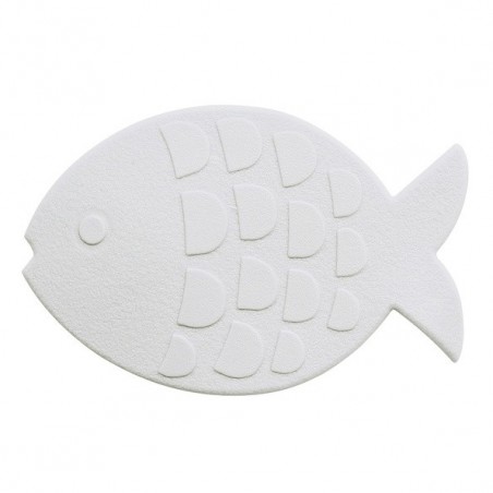 sticker figurine antidérapant de douche ou baignoir PVC GLOBEFISH x5pcs  Blanc Spirella Spirella