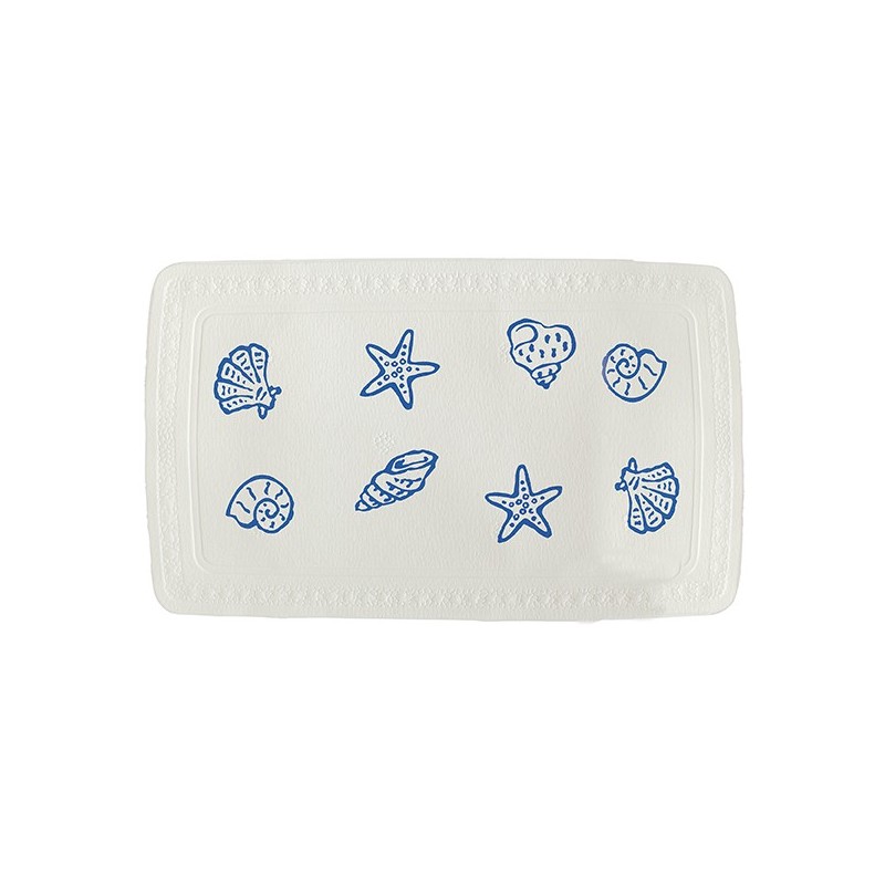 Tapis Fond de douche PVC CONCHA 55x55cm Coquillages Spirella Spirella