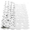 Tapis Fond de douche PVC MARATHON 54x54cm Blanc Spirella Spirella