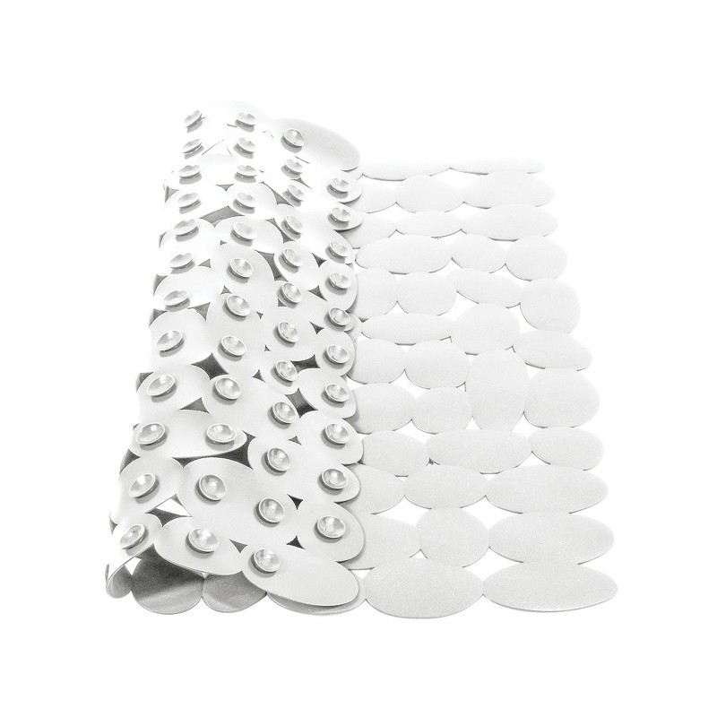 Spirella Tapis Fond de douche PVC MARATHON 54x54cm Blanc Spirella