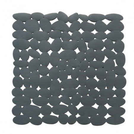 Tapis Fond de douche PVC MARATHON 54x54cm Gris Foncé Spirella Spirella