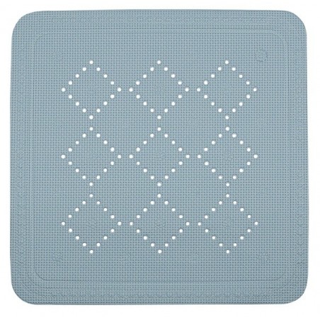 Tapis Fond de douche PVC ALASKA 55x55cm Gris Clair Spirella Spirella