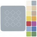 Tapis Fond de douche PVC ALASKA 55x55cm Gris Clair Spirella Spirella