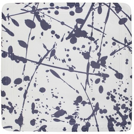 Tapis Fond de douche PVC BANG 55x55cm Bleu Spirella Spirella