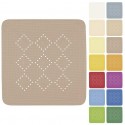 Tapis Fond de douche PVC ALASKA 55x55cm Taupe Spirella Spirella
