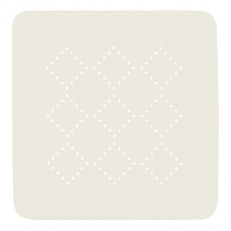 Tapis Fond de douche PVC ALASKA 55x55cm Blanc Spirella Spirella