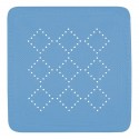 Spirella Tapis Fond de douche PVC ALASKA 55x55cm Bermuda Spirella
