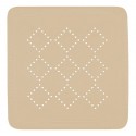 Tapis Fond de douche PVC ALASKA 55x55cm Beige Bahamas Spirella Spirella