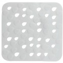 Tapis Fond de douche PVC DROPS 54x54cm Gris Spirella Spirella