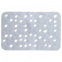 Spirella Tapis Fond de baignoire PVC DROPS 53x35cm Gris Spirella