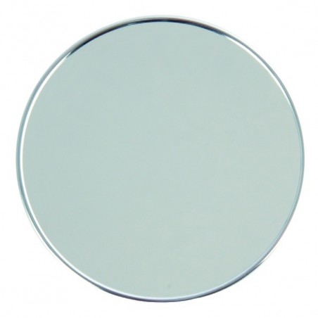 MSV Miroir Rond Grossissant X 5 Avec Ventouse Acier Chromé MSV