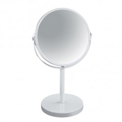Spirella Miroir grossissant sur pied Acier SYDNEY Blanc