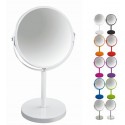Miroir grossissant sur pied Acier SYDNEY Blanc Spirella Spirella