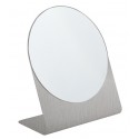 Spirella Miroir rond à poser Inox ALENA Brushed Spirella