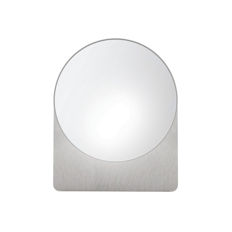 Spirella Miroir rond à poser Inox ALENA Brushed Spirella