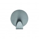MSV Set of 2 stainless steel wall adhesive hooks MSV