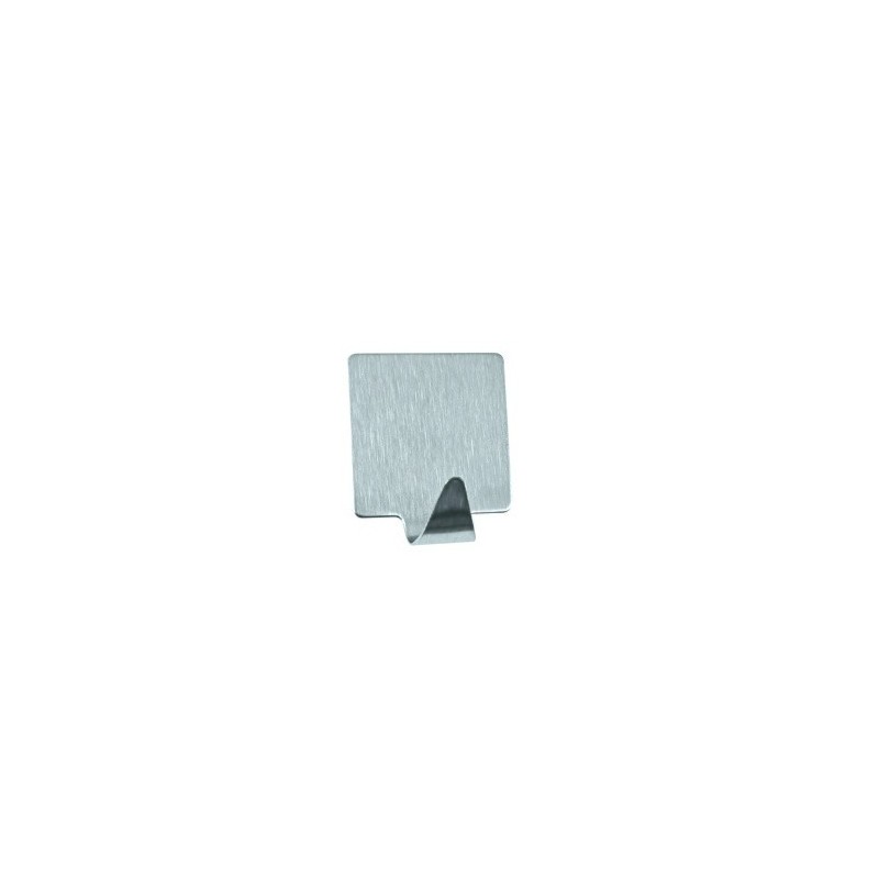 Lot de 4 Crochets adhésifs mural Inox MSV MSV