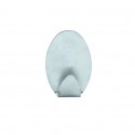 MSV Juego de 4 ganchos adhesivos de pared de acero inoxidable MSV
