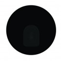 Lot de 2 Crochets rond mural repositionnables Noir MSV MSV