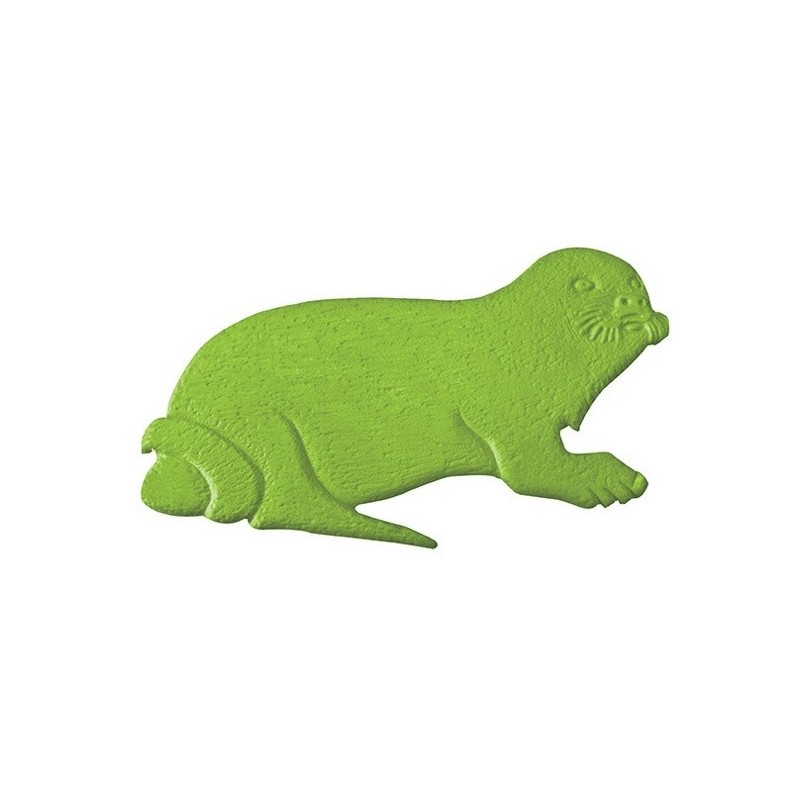 Lot de 5 Stickers figurines antidérapantes de douche ou baignoire Caoutchouc Phoques 16,5x10,5cm Multicolor MSV MSV