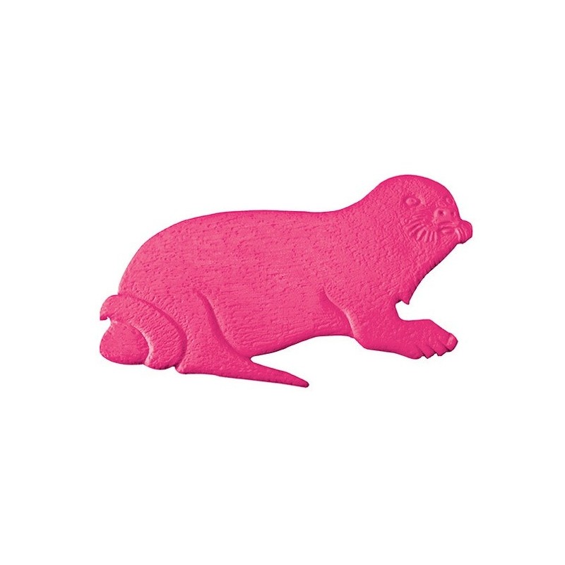 Lot de 5 Stickers figurines antidérapantes de douche ou baignoire Caoutchouc Phoques 16,5x10,5cm Multicolor MSV MSV