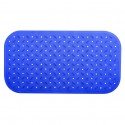 tapis Fond de baignoire antidérapant Caoutchouc CLASS 36x65cm Bleu MSV MSV