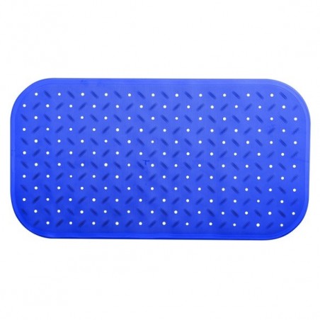 tapis Fond de baignoire antidérapant Caoutchouc CLASS 36x65cm Bleu MSV MSV