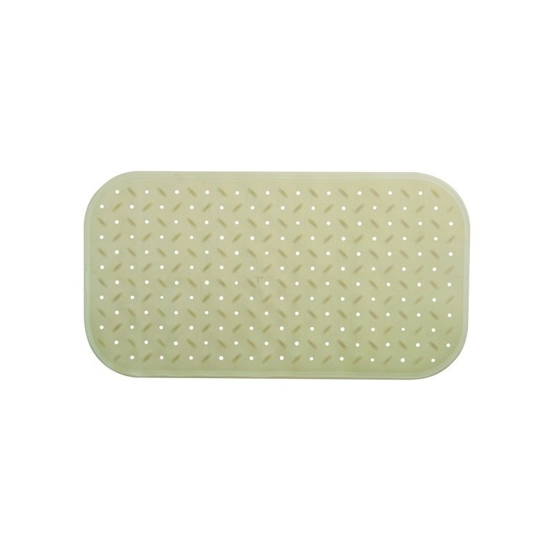 tapis Fond de baignoire antidérapant Caoutchouc CLASS 36x65cm Beige MSV MSV