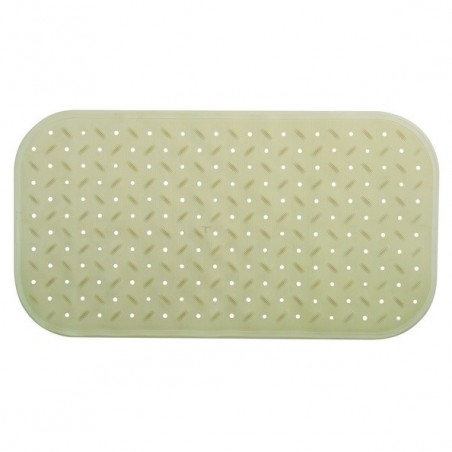 tapis Fond de baignoire antidérapant Caoutchouc CLASS 36x65cm Beige MSV MSV