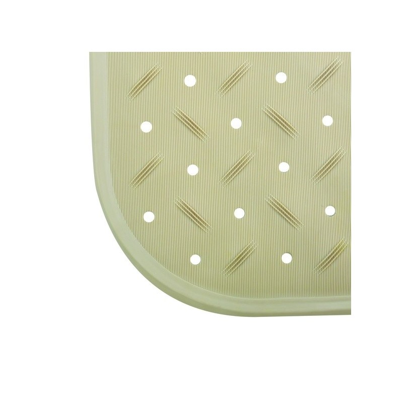 tapis Fond de baignoire antidérapant Caoutchouc CLASS 36x65cm Beige MSV MSV