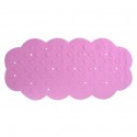 MSV Tapis fond de baignoire Caoutchouc 44X92cm Rose MSV