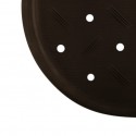MSV tapis Fond de baignoire antidérapant Caoutchouc CLASS 36x65cm Chocolat MSV