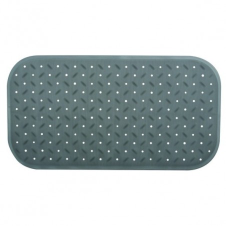 MSV tapis Fond de baignoire antidérapant Caoutchouc CLASS 36x65cm Gris MSV