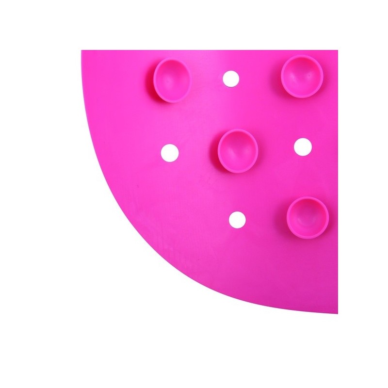 tapis Fond de baignoire antidérapant Caoutchouc CLASS 36x65cm Rose Fuschia MSV MSV