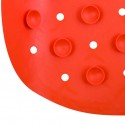 MSV tapis Fond de baignoire antidérapant Caoutchouc CLASS 36x65cm Orange MSV