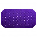 MSV tapis Fond de baignoire antidérapant Caoutchouc CLASS 36x65cm Violet MSV