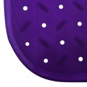 MSV tapis Fond de baignoire antidérapant Caoutchouc CLASS 36x65cm Violet MSV