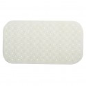 MSV Tapis Fond de baignoire antidérapant Caoutchouc CLASS 36x76cm Blanc MSV