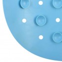MSV Tapis Fond de baignoire antidérapant Caoutchouc CLASS 36x76cm Bleu Ciel MSV