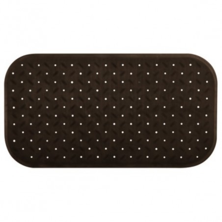 Tapis Fond de baignoire antidérapant Caoutchouc CLASS 36x76cm Chocolat MSV MSV