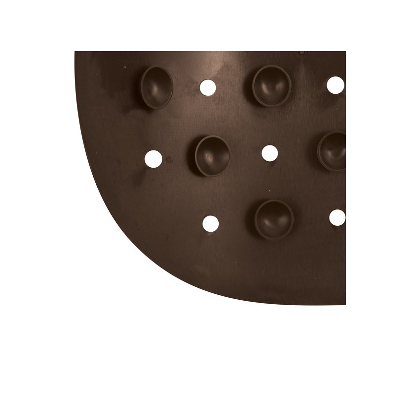 Tapis Fond de baignoire antidérapant Caoutchouc CLASS 36x76cm Chocolat MSV MSV