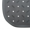 MSV Tapis Fond de baignoire antidérapant Caoutchouc CLASS 36x76cm Gris MSV