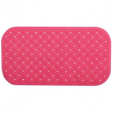 Tapis Fond de baignoire antidérapant Caoutchouc CLASS 36x76cm Rose Fuschia MSV MSV