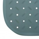 tapis Fond de baignoire antidérapant Caoutchouc CLASS 36x97cm Gris MSV MSV